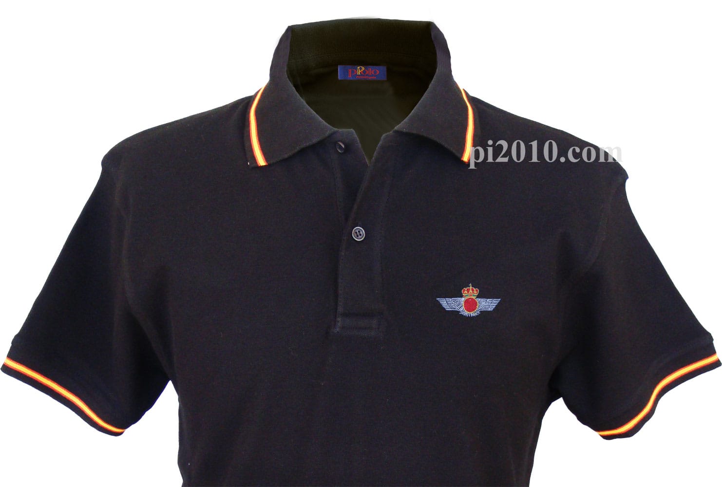 Polo Ejército del Aire negro - Imagen 3