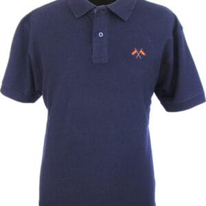 Polo Dos Banderas marino para hombre